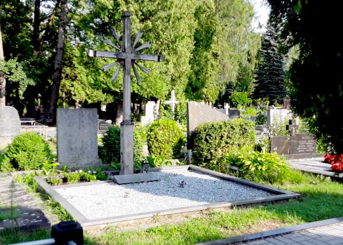 Antano Sauliūno kapas Eigulių kapinėse, 2020 m.